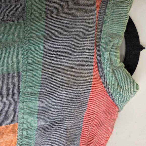 Shelter Island Outfitters, Vintage Pastel Button-Up Long Sleeve, Mens, XL - Picture 5 of 8